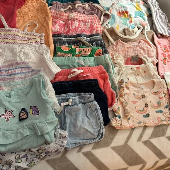 12 month girl summer clothes - Picture 5 of 6